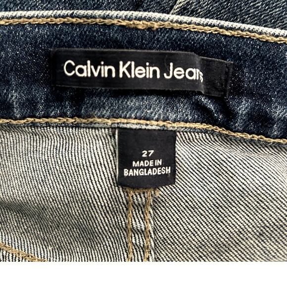 Calvin Klein Jeans Women's High-Rise Stretch Flare Marrakech Size 27 Denim New - Picture 6 of 7